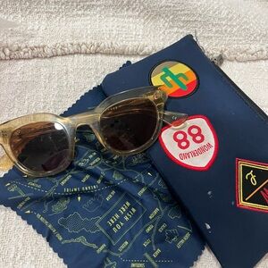 Wanderlust Gold Sunglasses Accessories